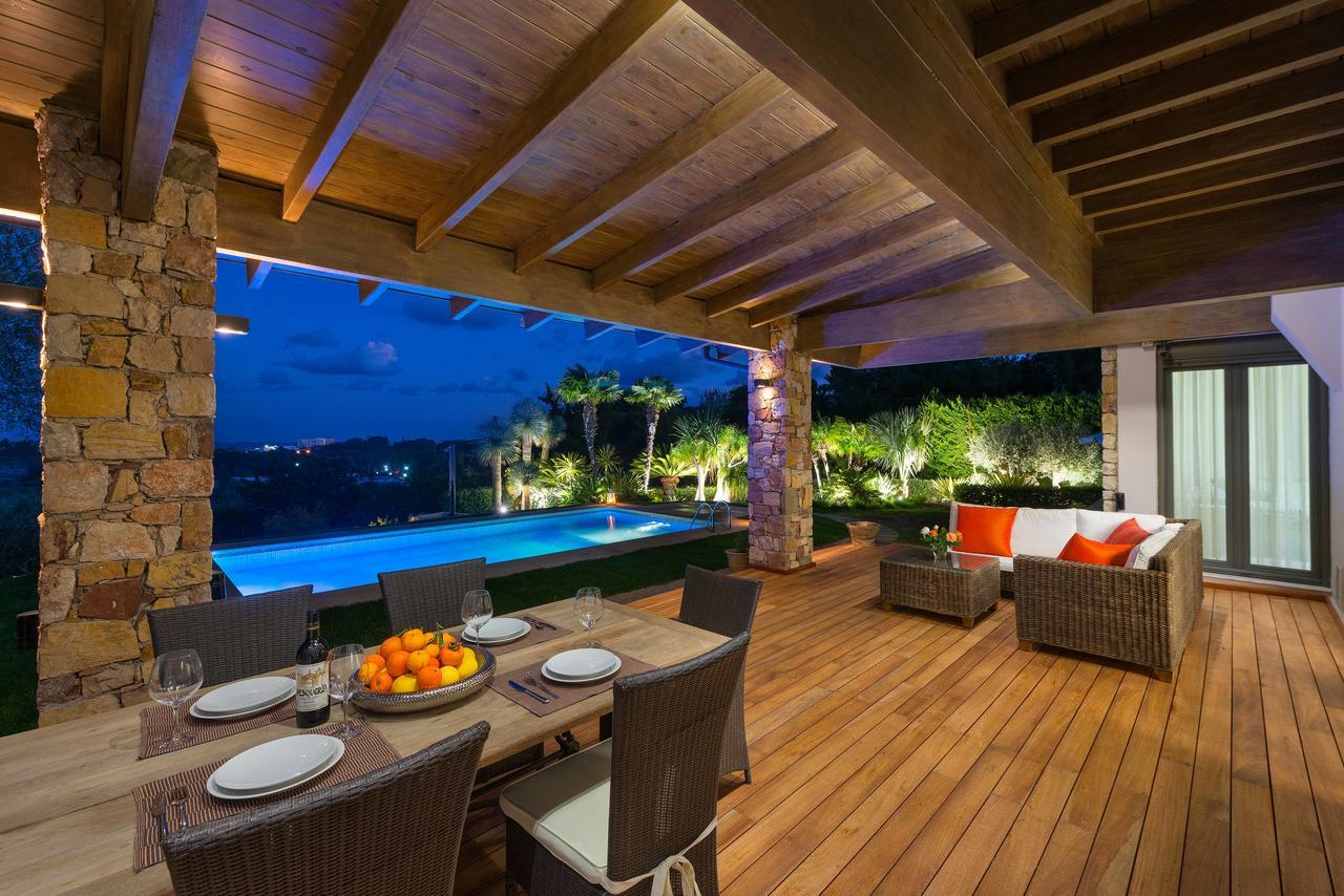 Blue & Green View Villa Asgourou Exterior foto